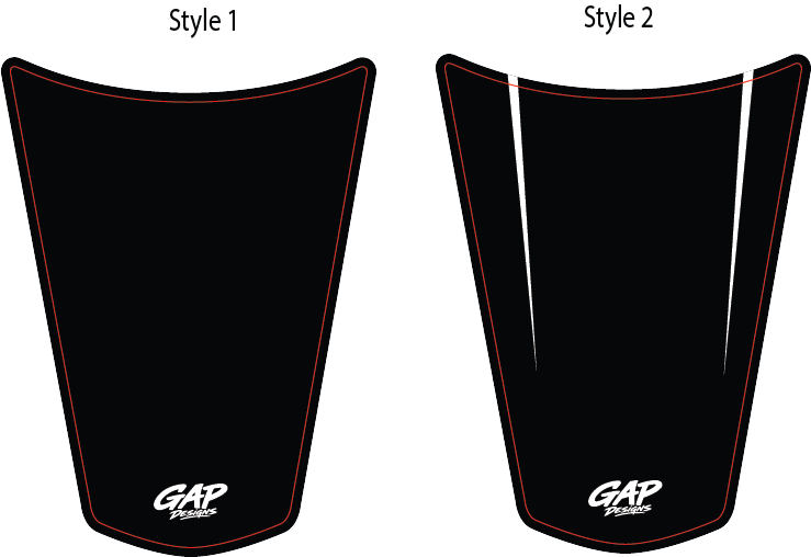 Eride Pro Rear fender decal