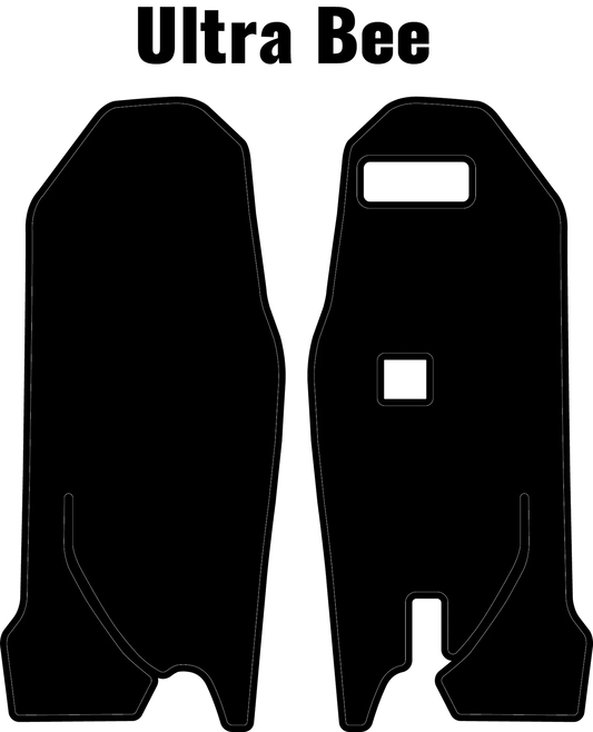 Ultra bee fork guard decal