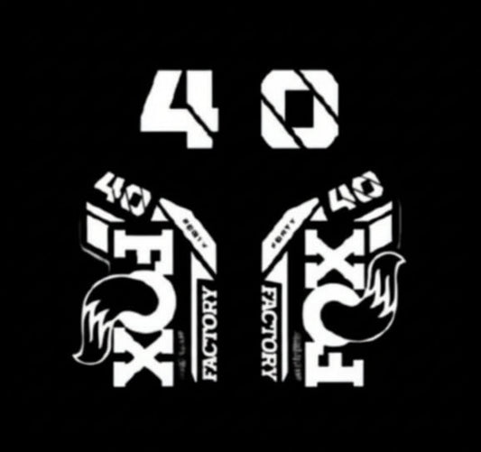 Fox 40 decals